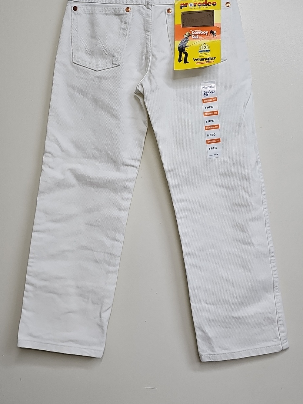 Wrangler Cowboy Cut Jeans Boys Size 8 Regular - Picture 3 of 8